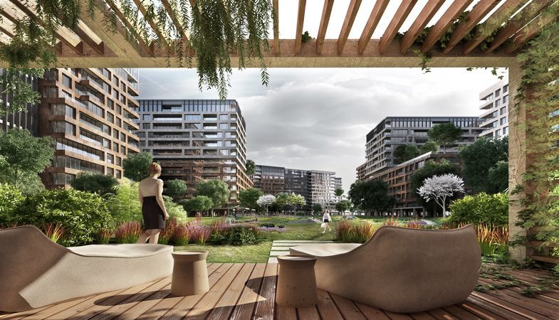 Akzirve Topkapı projesinde şehrin göbeğinde lüks yaşam imkanı