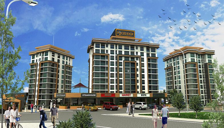 Focus Eyüp projesi ile modern yaşam alanı doğuyor