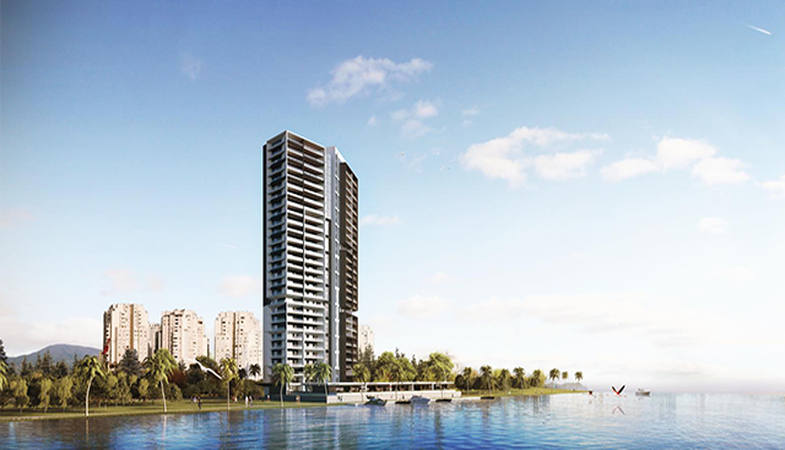 Portmarin Mavişehir projesi denize sıfır noktada rezidans hayatı sunuyor