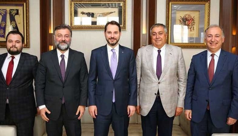 Sektör temsilcileri Bakan Albayrak’ı ziyaret etti