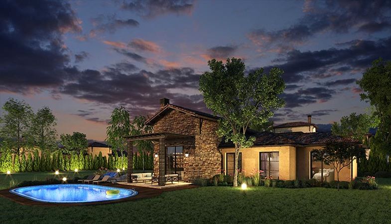 Toskana Orizzonte Projesi doğayla iç içe bir hayat sunuyor