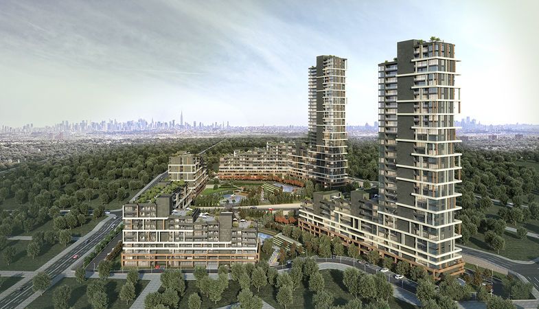 Avend Beytepe projesi görkemli yapısıyla yükseliyor