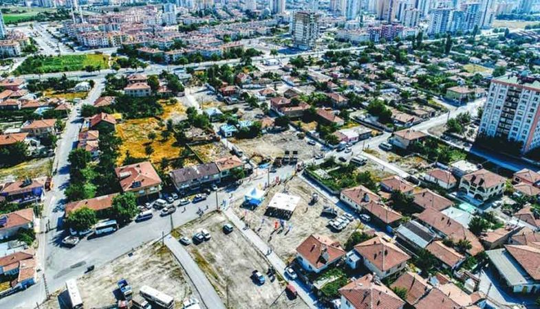 Kocasinan Kentsel Dönüşüm Projesi'nde kaba inşaat tamamlandı