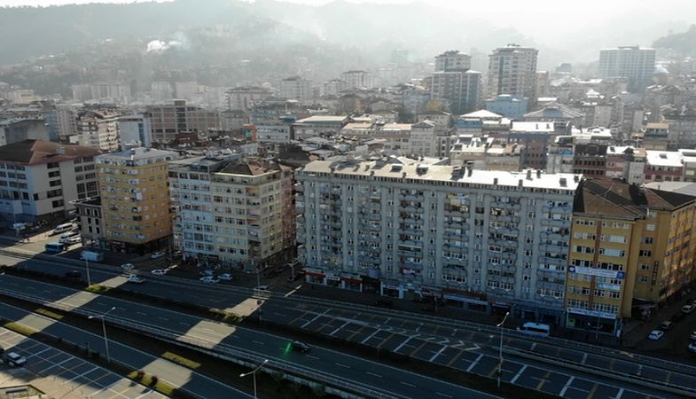 Rize Maliye Blokları bölgesinde dönüşüm başlıyor