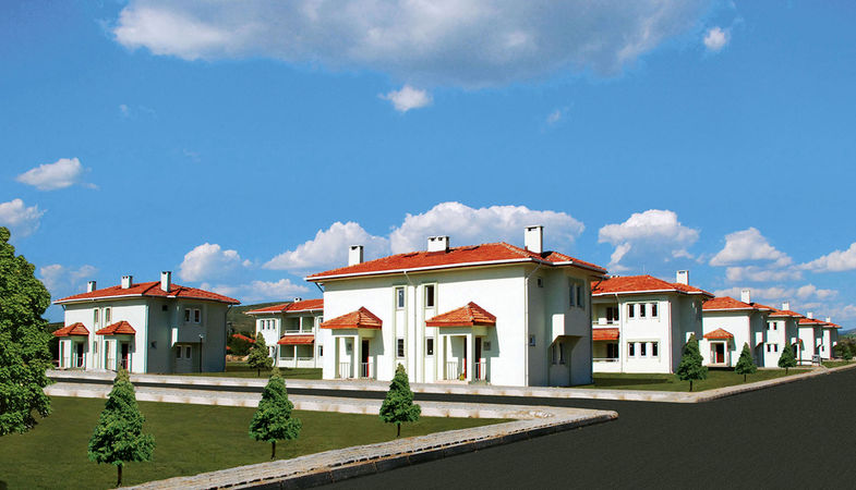 Konya Hüyük'te tarımköy konutları kuruluyor