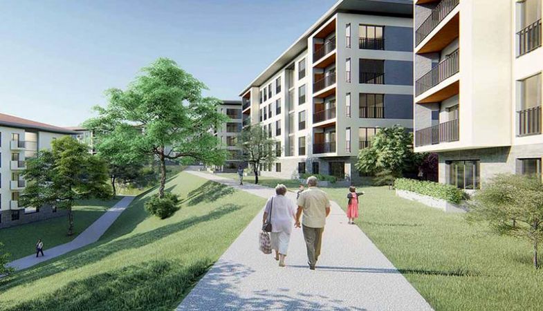 Esenler'deki dönüşümde 1617 konutun temeli atıldı