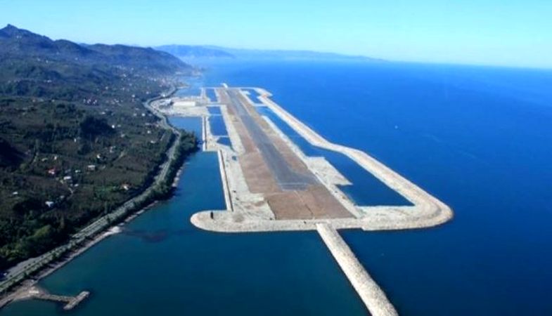 Rize-Artvin Havalimanı inşaatında yüzde 76 ilerleme kaydedildi