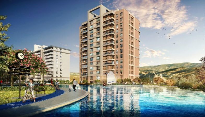 Sinpaş Yalı Vadi projesinde inşaat sürüyor