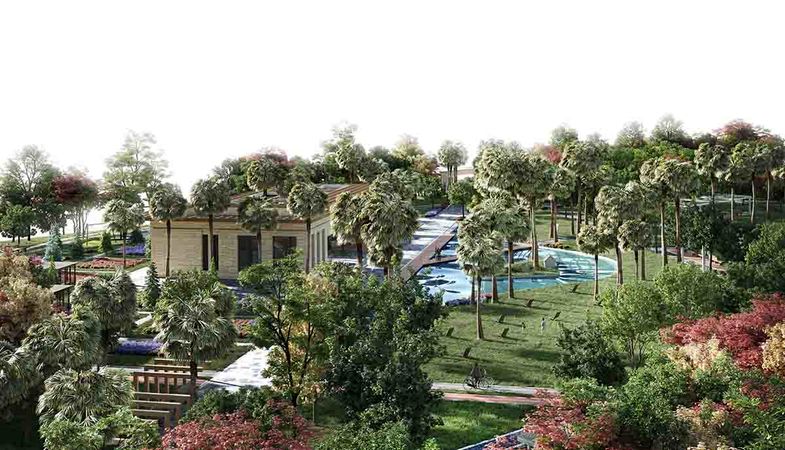 Antalya Muratpaşa'da millet bahçesi hayata geçiriliyor