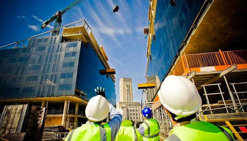 Muğlalı inşaatçılar iş bırakma eylemine katıldı