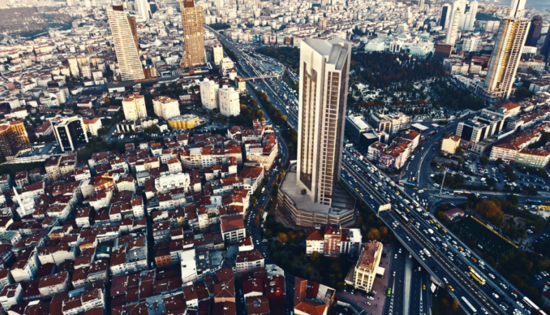 Nurol Tower Projesinde Hemen Teslim Daireler Yüzde 0,79 Faizle