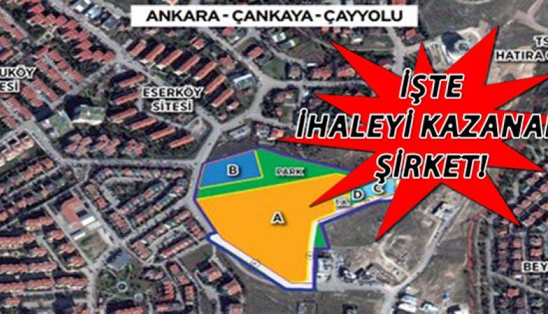 Emlak Konut Ankara Çayyolu arsa ihalesi sonucu belli oldu!