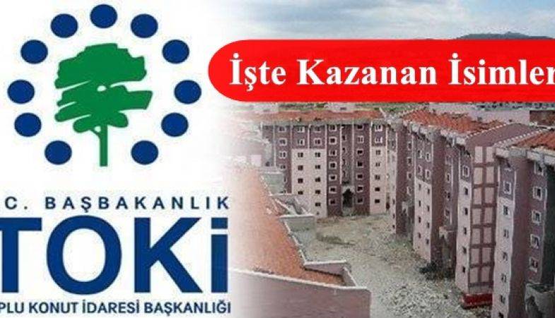 Kayseri Mimarsinan Toki Evleri Kura Sonuçları Tam Listesi