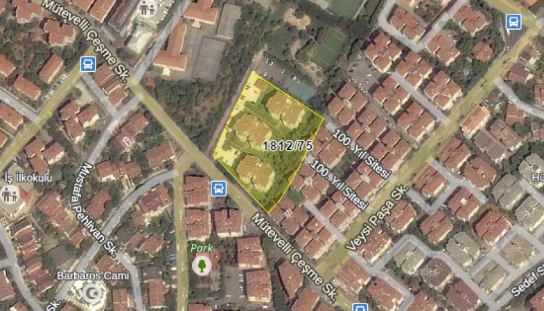 TCDD'den Altunizade'de Satılık Dubleks Daire