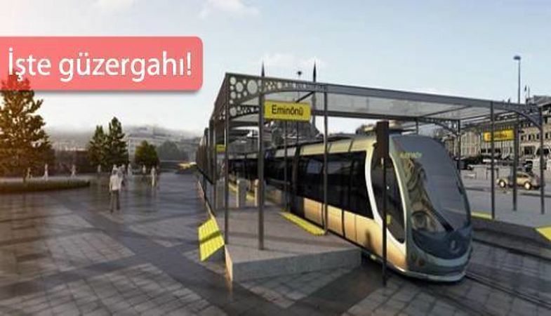 Eminönü Alibeyköy Tramvay Hattı’na Bakanlıktan Onay Çıktı
