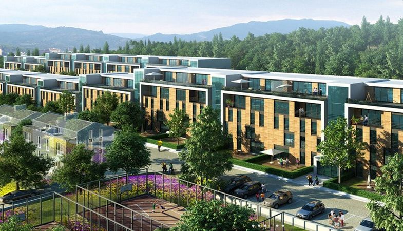 AnkaNatura Projesi 16 Bloktan Meydana Geliyor