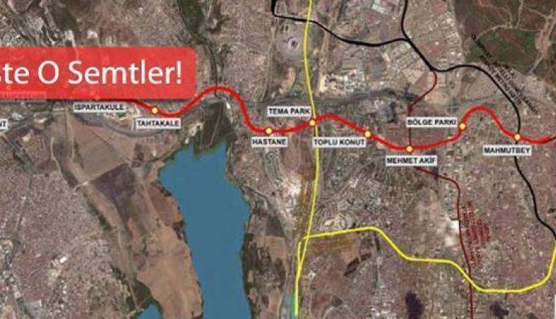 Beşiktaş Mahmutbey Metro Durakları