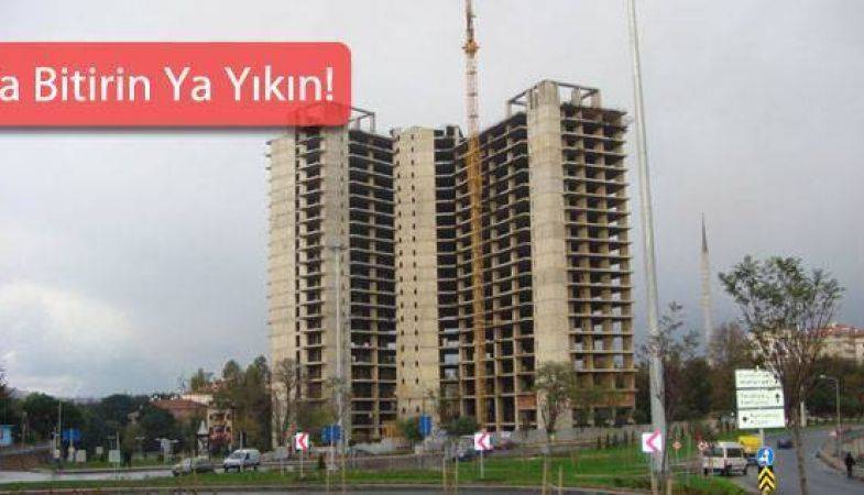 26 Yıldır Bitirilemeyen Grand Prestige İstanbul’a Belediye El Attı