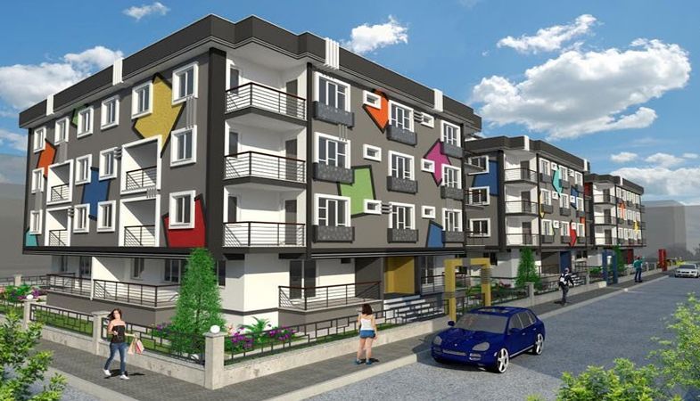 City in Çanakkale Projesi 3 Blok 122 Daireden Oluşuyor