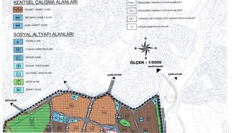 Okmeydanı Tarihi Sit Alanları İmar Planı Askıda