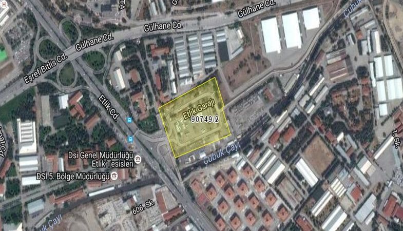 Ankara Etlik Garajı Satışa Çıktı