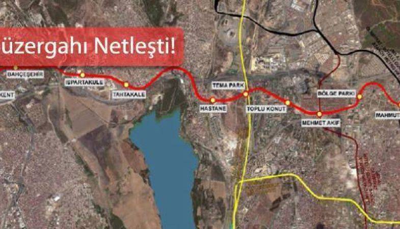 Mahmutbey Esenyurt Metro Hattı Başlıyor