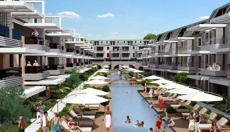 Küçükkuyu Port 17 Blokta 208 Daireden Meydana Geliyor