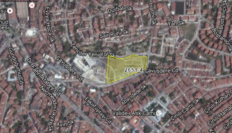 Üsküdar Belediyesi'nden 310 Milyon TL'ye Satılık Arsa