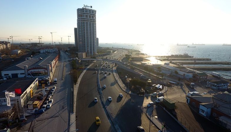 Avrasya Tüneli Sahil Yolu Çalışmaları Tamamlandı