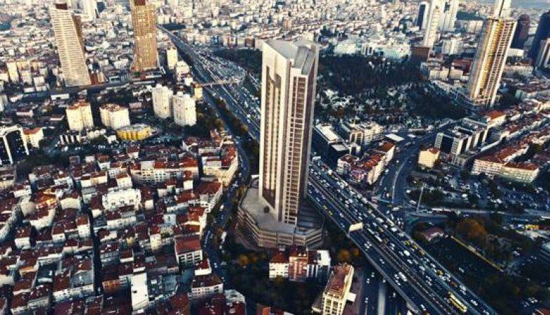 Nurol Tower Projesinde Hemen Teslim Ofisler
