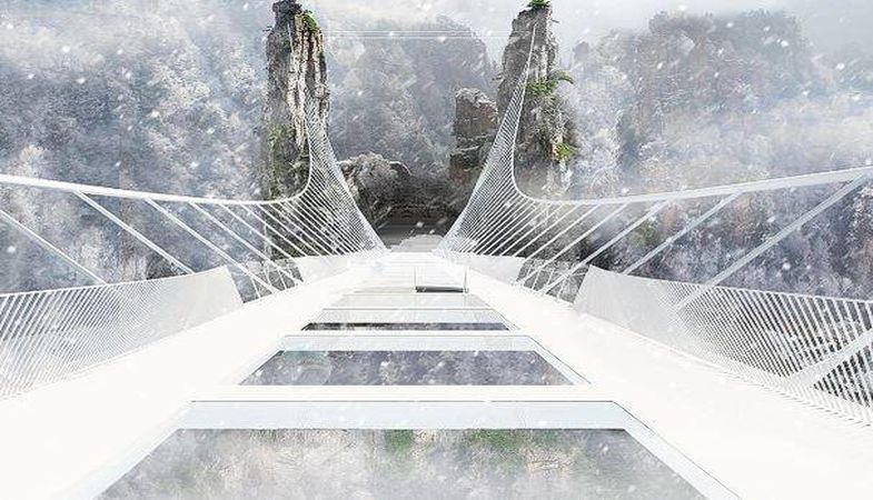 Dünyanın En Uzun “Cam” Köprüsü Mayıs’ta Açılıyor