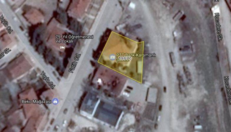 Antalya PTT Başmüdürlüğü'nden Satılık Arsa