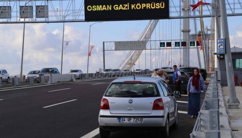 Osmangazi Köprüsü’nde Bunu Yapana Ceza Var