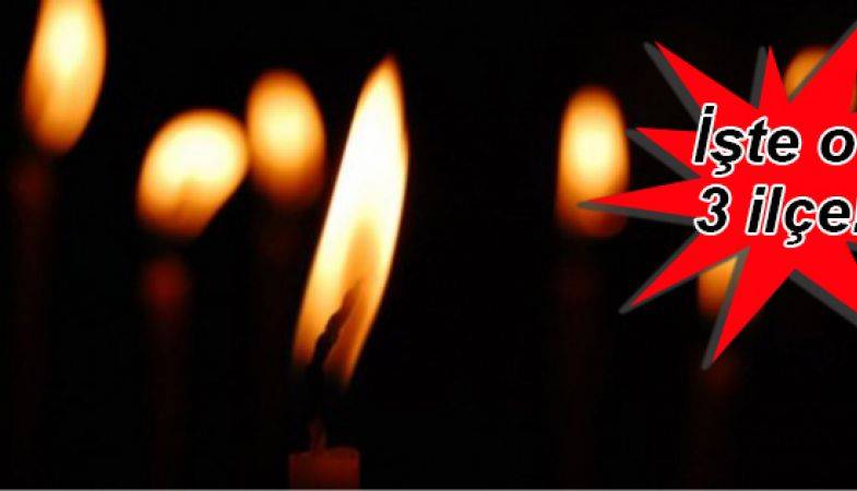 İstanbul’da Bu 3 İlçeye 2 Gün Elektrik yok!