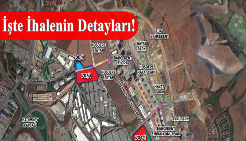 Emlak Konut Esenyurt Hoşdere 6. Etap 3 Mayıs’ta İhaleye Çıkıyor