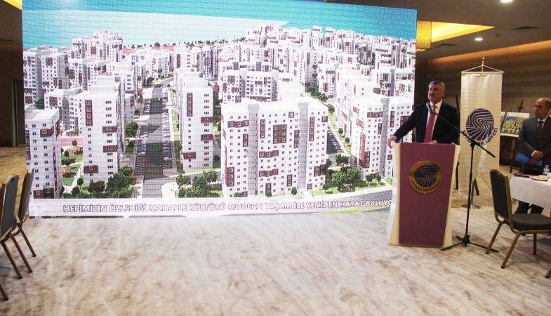 Seyhan’da 4 Bin 80 Konutluk Kentsel Dönüşüm Projesi