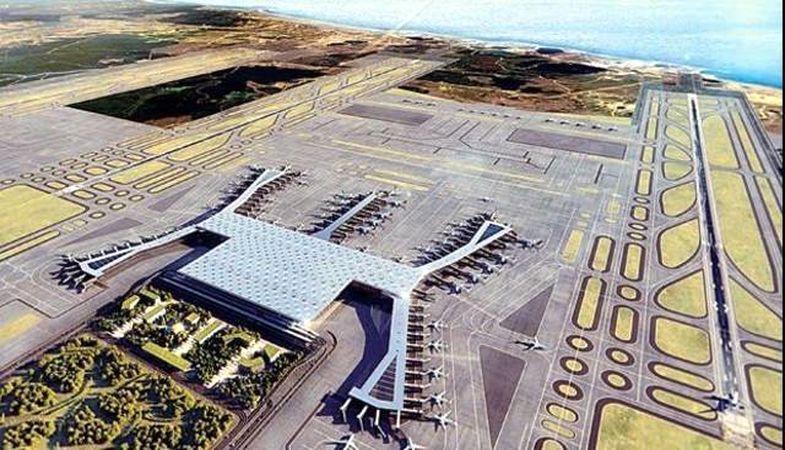 3. Havalimanında İnşaat Çalışmalarına Hız Verildi