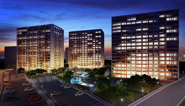 Gölde Luxe Eryaman’da 1+1 Daireler 118 Bin TL