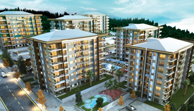 Marka City İzmir'de 3+1 Daireler 243 Bin TL
