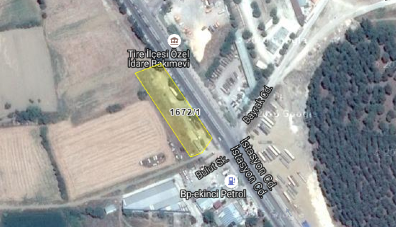 İzmir Tire Belediyesi'nden Satılık Arsa 