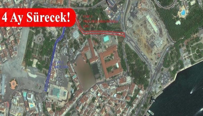 Taksim Meydanı Düzenleme Projesinde 2. Etap Çalışmaları Başlıyor