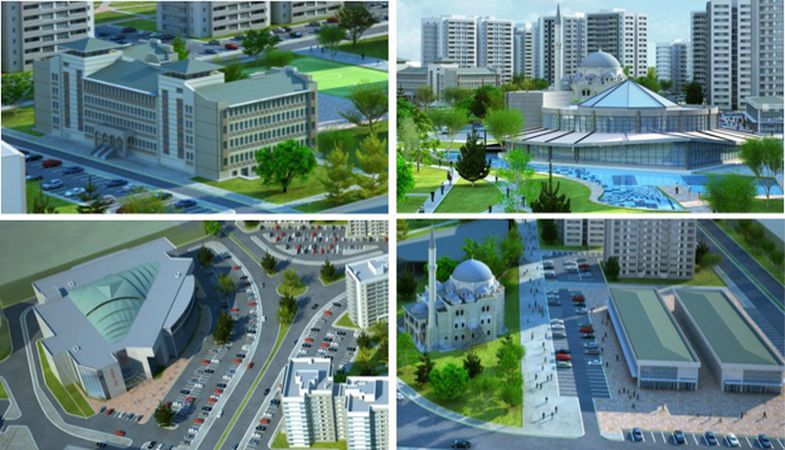 TOKİ'den Sincan Saraycık'a 2 bin 767 Konutluk Yeni Proje