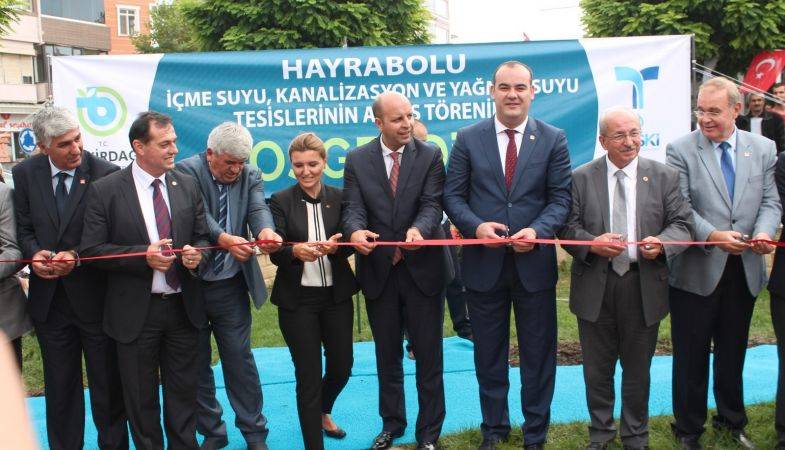 Hayrabolu’da 4 Tesisin Açılışı Yapıldı!