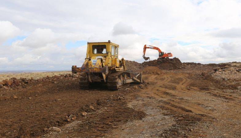 Gaziantep Kuzey Şehir Projesi’nde Altyapı Çalışmaları Sürüyor