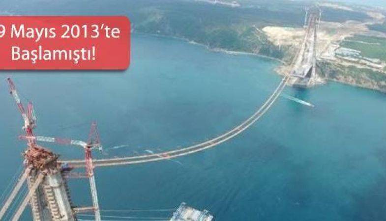 3. Köprü Ağustos’ta Trafiğe Açılıyor