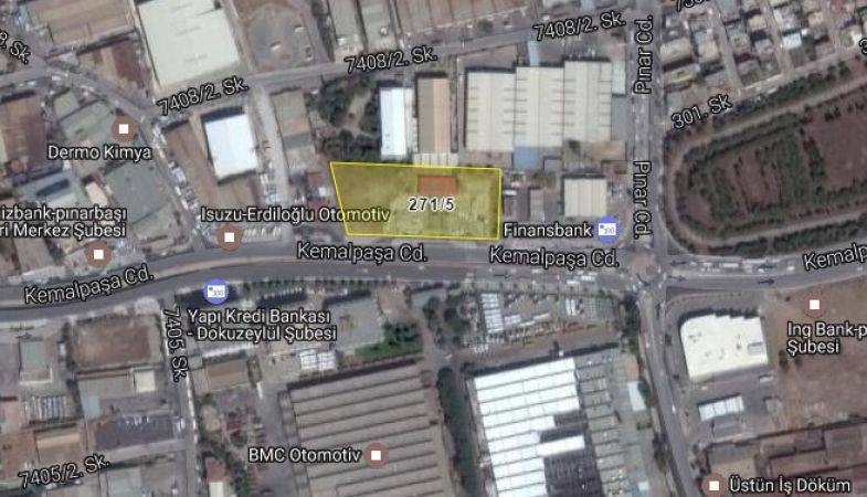 Bornova Belediyesi Emlak ve İstimlak Müdürlüğünden Satılık Taşınmaz