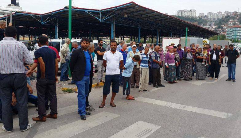 Kocaeli’de Pazar Yeri Esnafından Eylem!