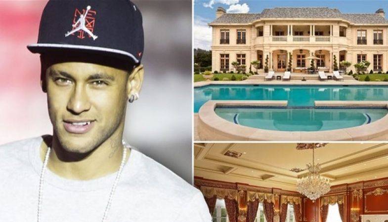 Neymar'ın Los Angeles'taki Muhteşem Malikanesi