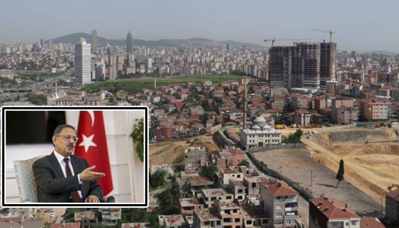 Bakan Mehmet Özhaseki'den Flaş Fikirtepe Açıklaması