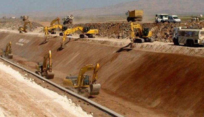 Mardin’e 221 Kilometrelik Suni Nehir İnşa Edildi
